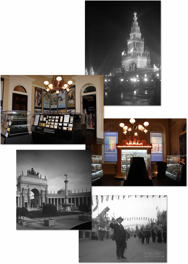 1915 Panama Pacific Exposition display